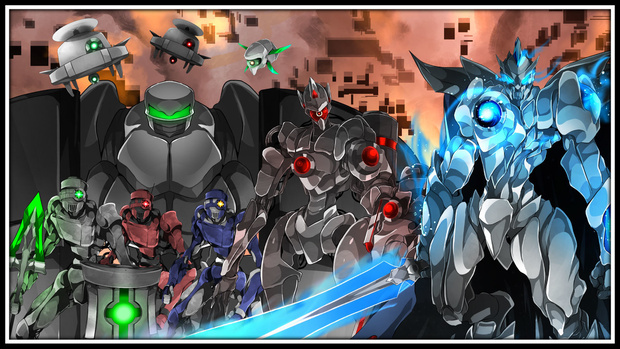 高画質イラスト素材　「RAGE GEARSシリーズ　拡張パック1」