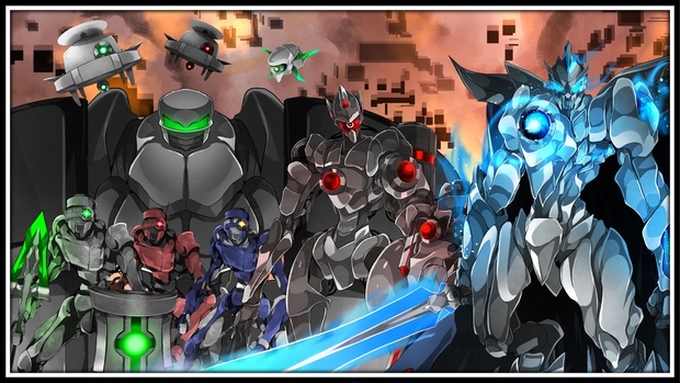 高画質イラスト素材 「RAGE GEARSシリーズ 拡張パック1」 - Yuki