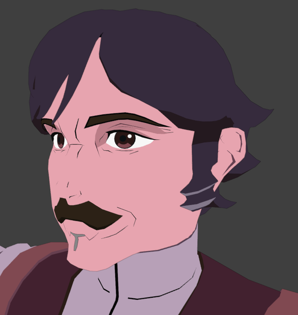 Falco rigged model 
