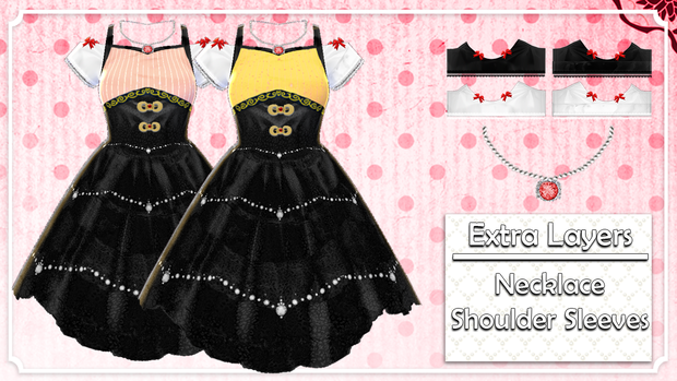 【VRoid】 Fancy Dress Pack 【20 Colors】