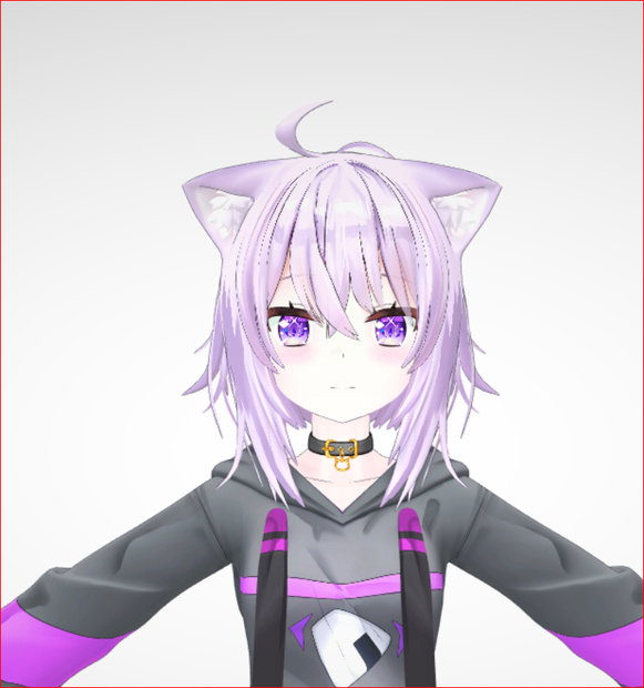 Nekomata Okayu [Official] 3D Characters 3D Model VRChat