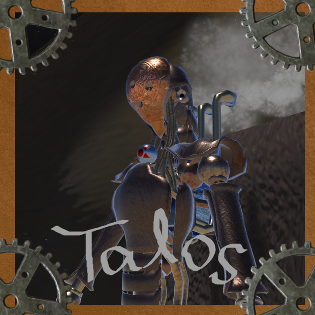 オリジナル人外３Dモデル「talos(タロス)」(VRC想定アバター)