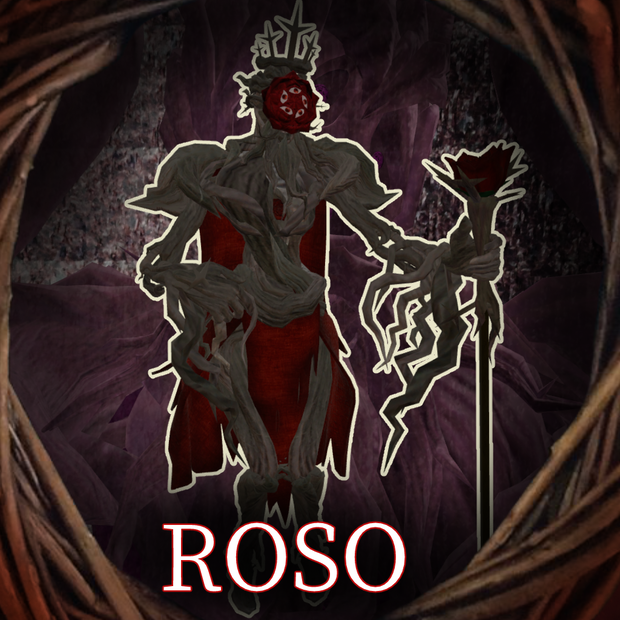オリジナル人外３Dモデル「荊の王ローゾ(roso)」(VRC想定アバター)