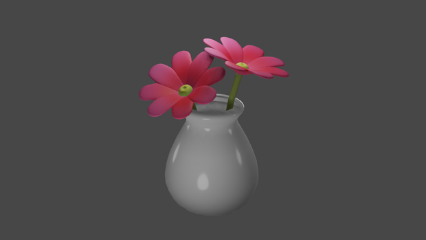 花瓶と花