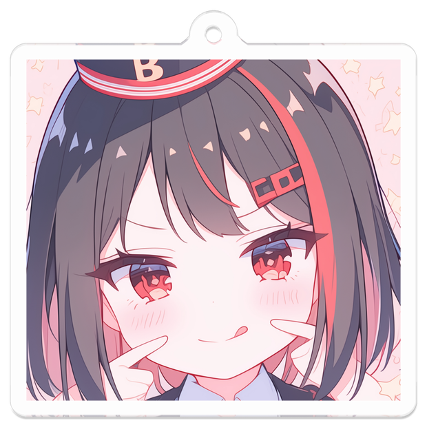 てへぺろらむねアクキー②