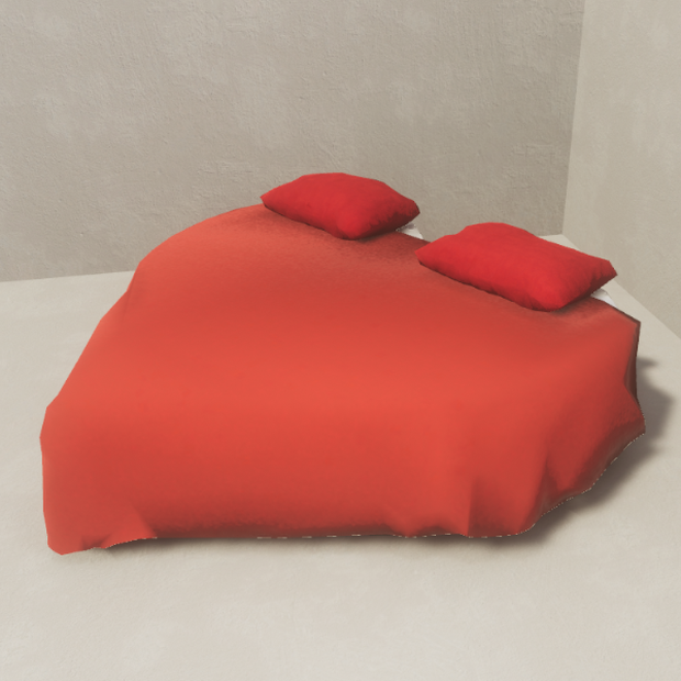 Free Heart Bed Prefab