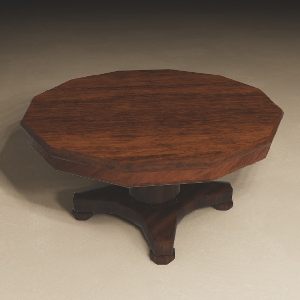 Free Circular Table Prefab