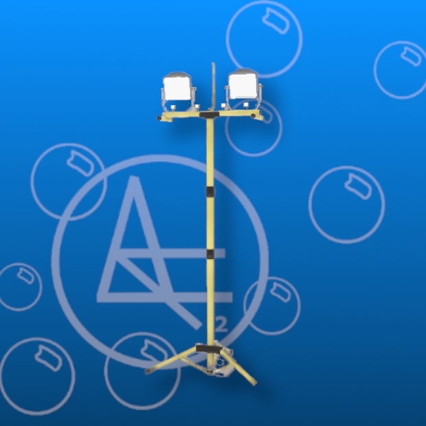 Free Standing Work Light Prefab