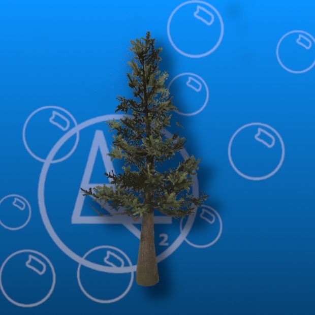 Free Pine Tree 2 Prefab mobubbler BOOTH