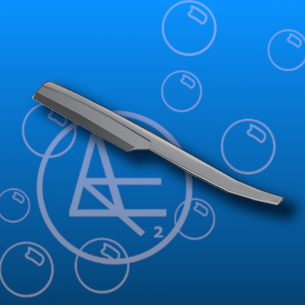 Free Stylized Razor Prefab