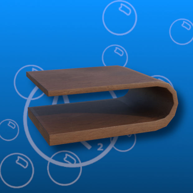 Free Curvy Table Prefab
