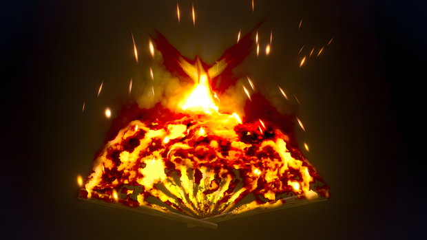FREE! 凤凰火扇 Phoenix Fire Fan Unity Shader