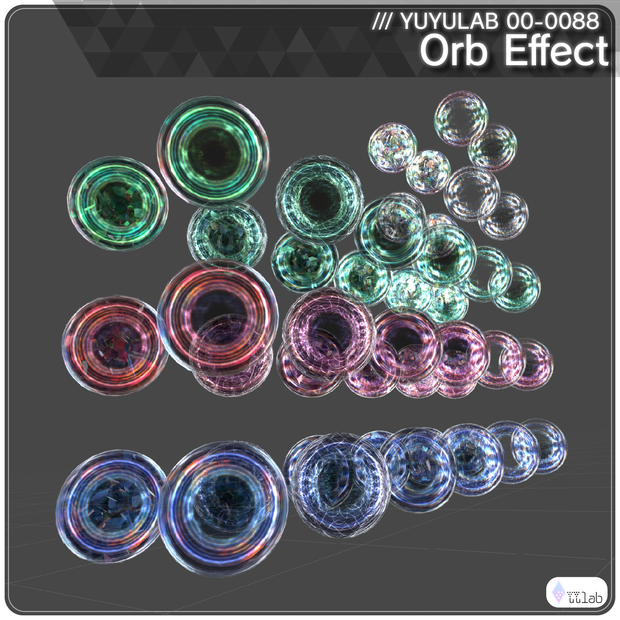 YUYULAB 00-0088 Effect オーブエフェクト 【VRchat想定】