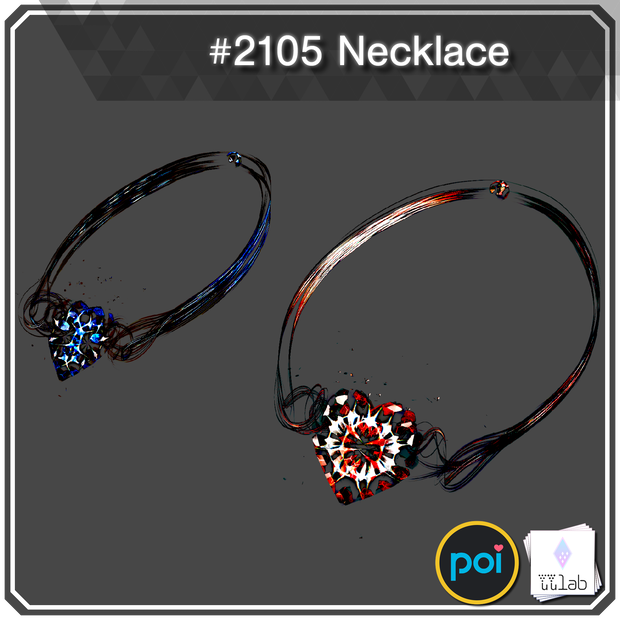 YUYULAB #2105 Accessory ネックレス【VRchat想定】