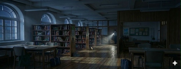 学校施設シリーズ：図書室（Unity・UE使用可