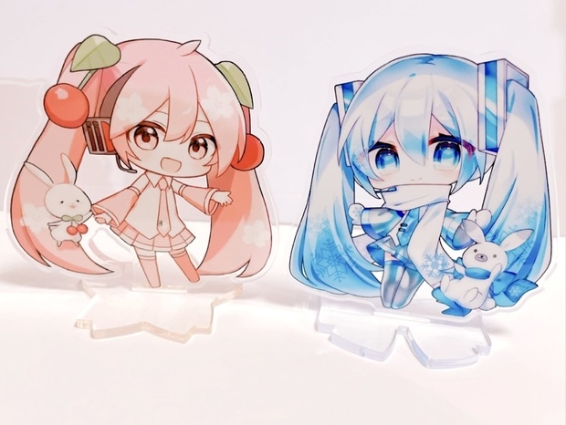 充実の品 桜ミク - 初音ミク アクリルスタンド クロスセット