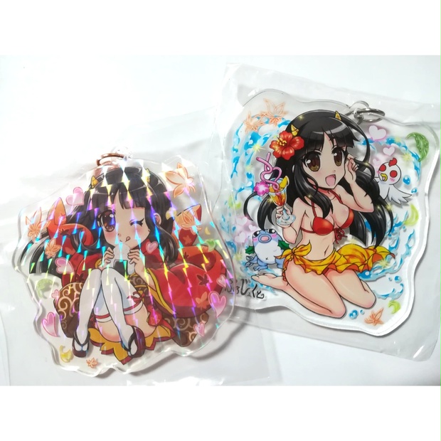 特価】【日本鬼子】アクリルキーホルダー2点セット - さくら