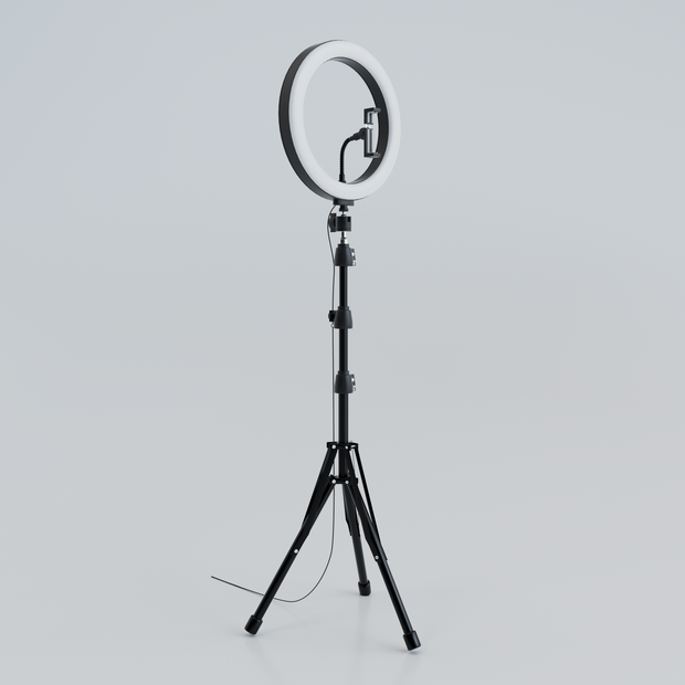 【3D】撮影用リングライト(.c4d + .fbx)