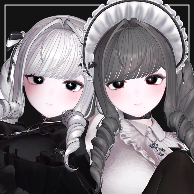 kumaly twins face animation ( Blendshape )