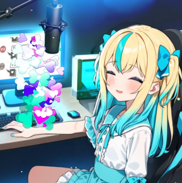 【わんコメワードパーティ素材】ハート