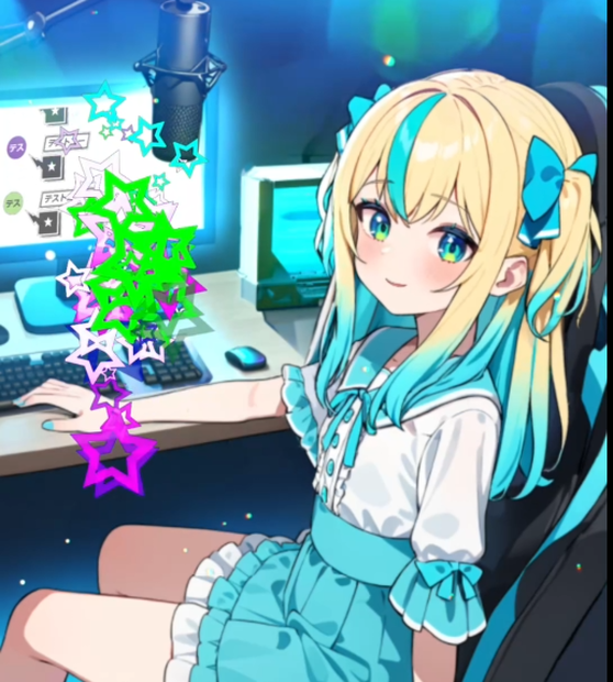 【わんコメワードパーティ素材】星