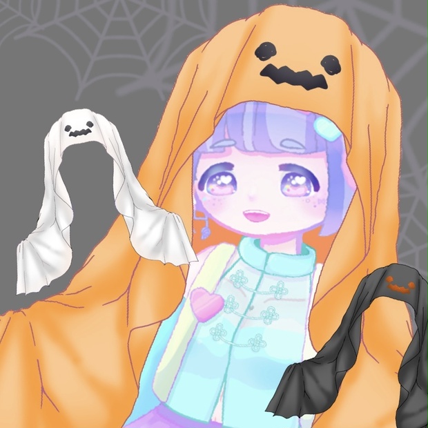 【フリー素材】#オバケになってみた 【VTuber素材】
