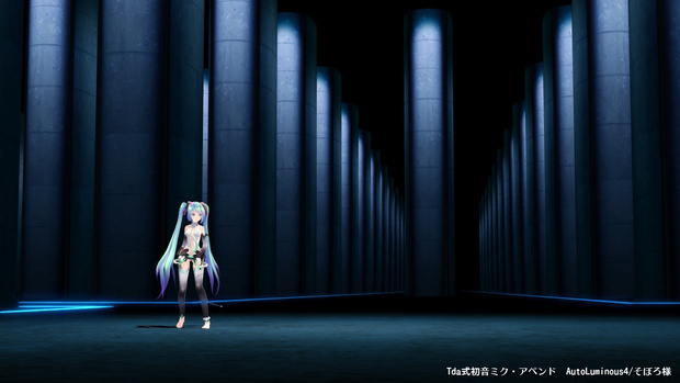 【無料MMD】地下空間ステージ