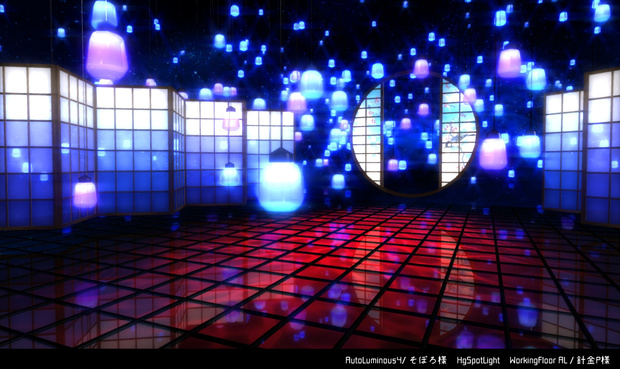 【無料MMD】ランプステージ