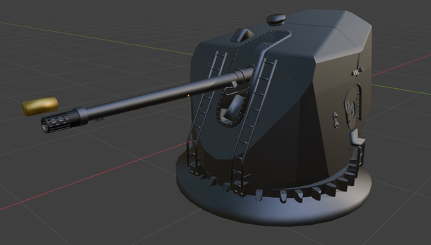 Oto melara 127mm gun