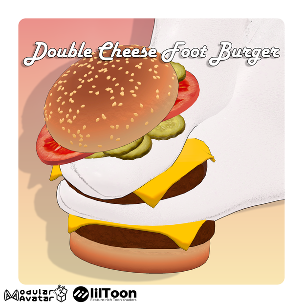 Double Cheese Foot Burger