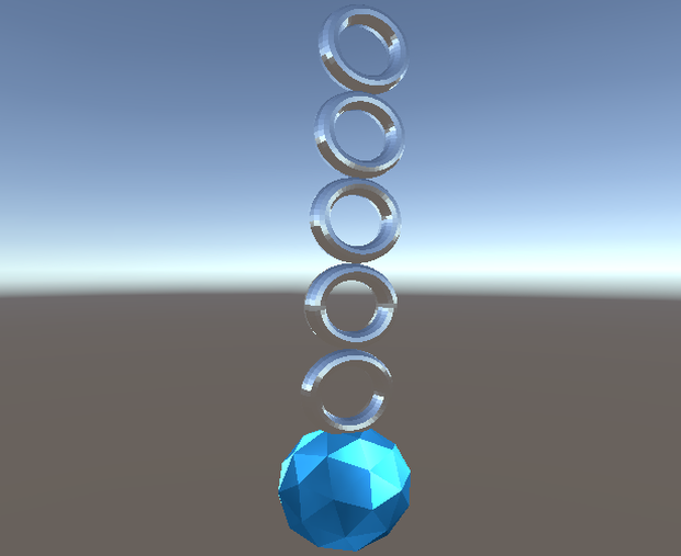 【VRChat想定】サファイアピアス【無料】