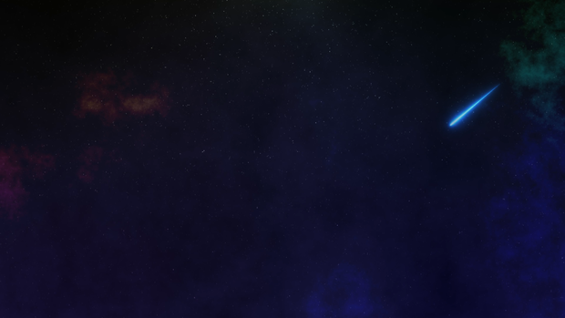 【背景動画素材】流れ星と星空、宇宙【フリー無料】
