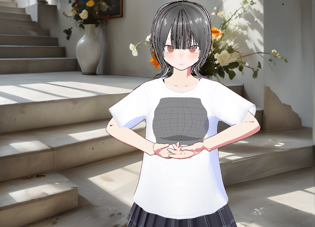 虚乳Tシャツ