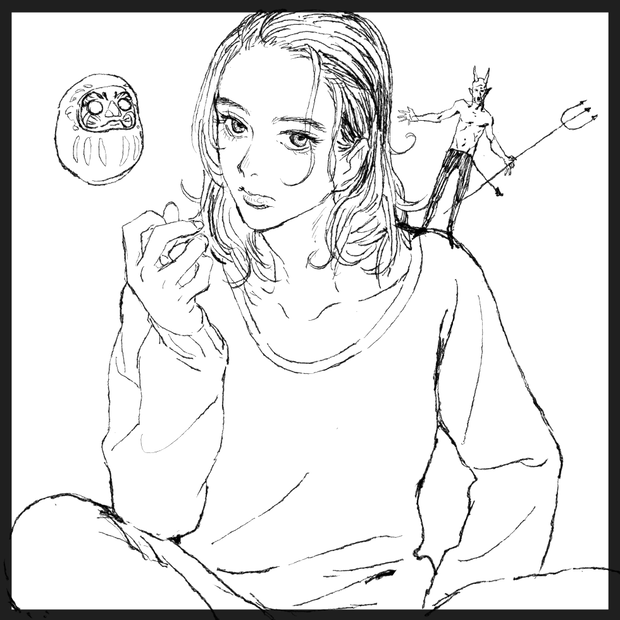 描線勝手にふるえるくん