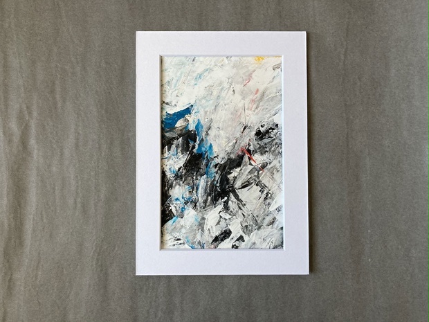 塚田國次油絵F20真作