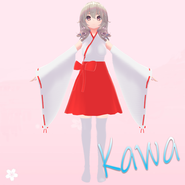 Shrine Maiden Outfit For Rono