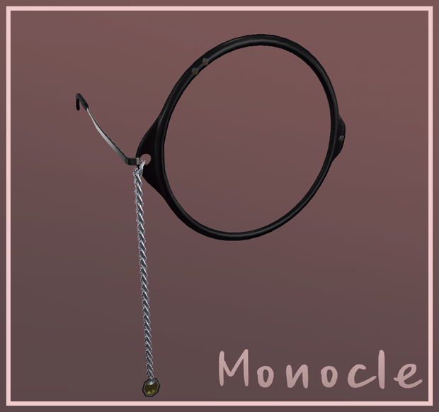 モノクル & Monocle ( PhysBone設定済み )