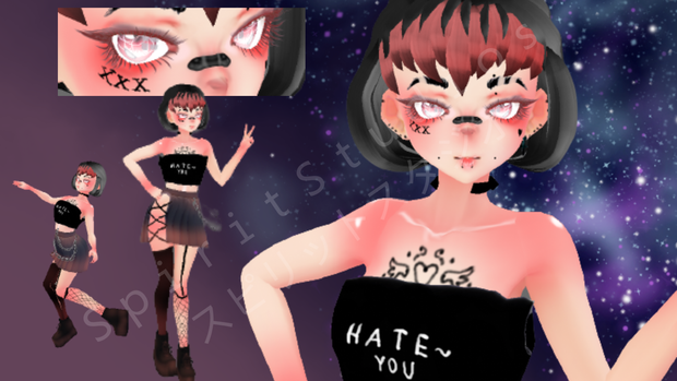 Decora Goth Texture Pack (デコラゴステクスチャパック)