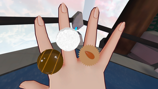 【VRChat向け】チョコリング
