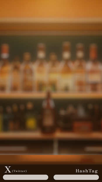 バーカウンター(縦型飲酒配信用背景)