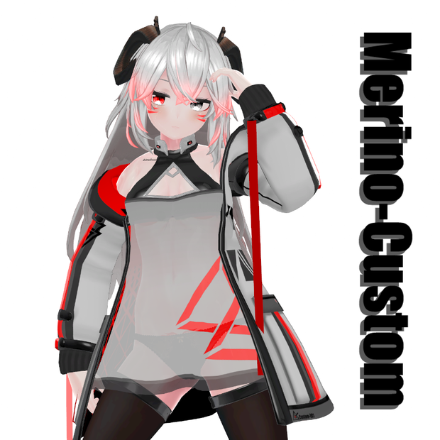 【メリノ用】Merino_Custom_Cloth_1.01(Unity.2019)