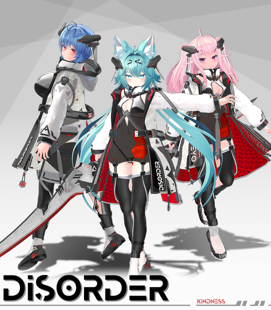 Disorder_Cloth【イメリス/イヨ/竜胆用】_Pysics_Bone
