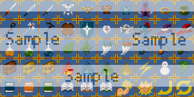ドット絵アイコン素材