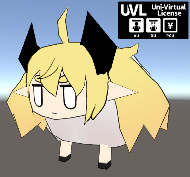 【3Dモデル】らむみちゃん【VRC】