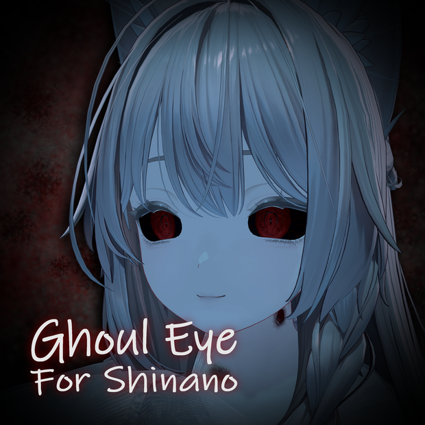 【しなのShinsno】Ghoul Eye Texture + Tongue Texture