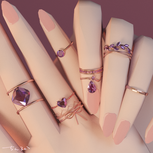Ring。 10点セット