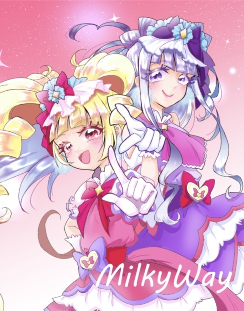 Milkyway プリキュア変身イラスト集 Milkyway Booth