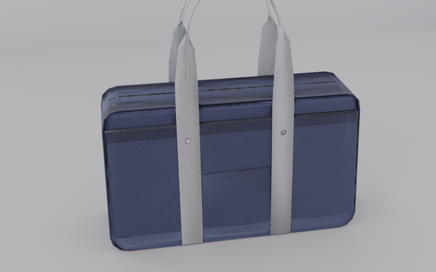 【超軽量】スクールバッグ 3Dモデル（Blender対応）