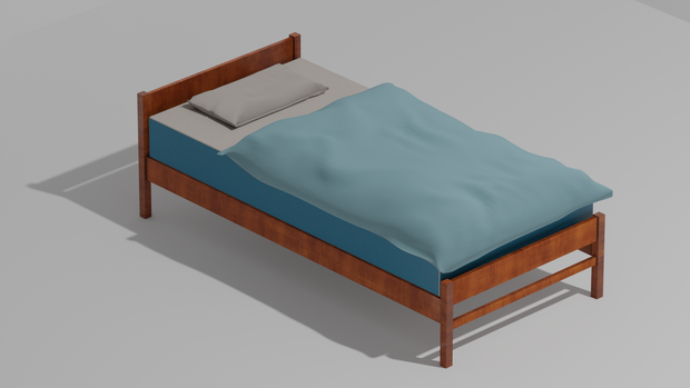 ベッド（3Dデータ）