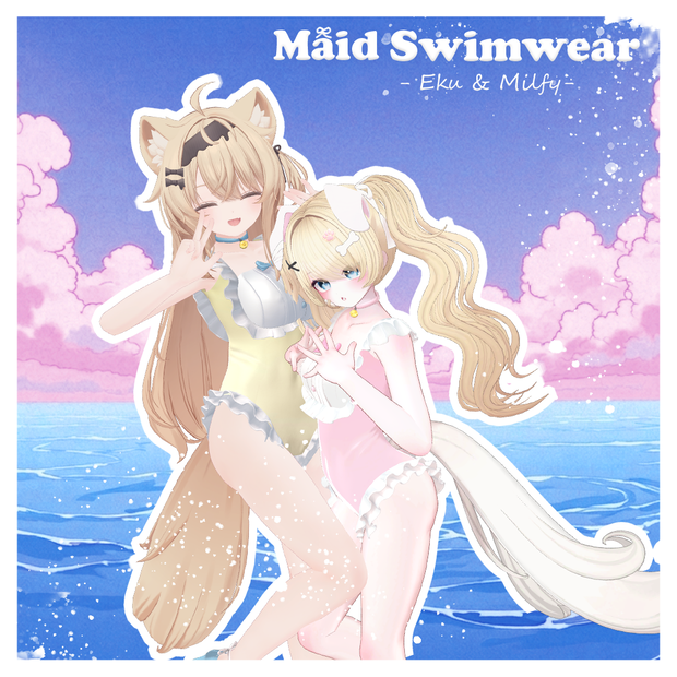 Maid-Swimwear - [メイド - スイミングウェア]